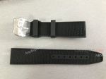 Replacement IWC Rubber with a Black Nylon Top watch band Swiss Grade
